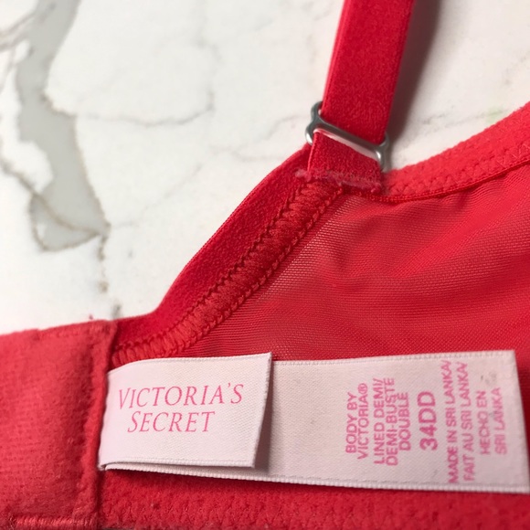 Victorias Secret 34DD Body By Victoria Lined Demi - Picture 4 of 4